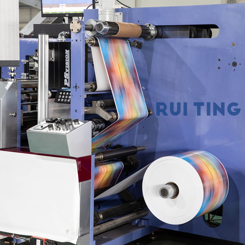 인라인 플렉소 종이 인쇄 기계 높은 내구성 및 오래 지속되는 인쇄